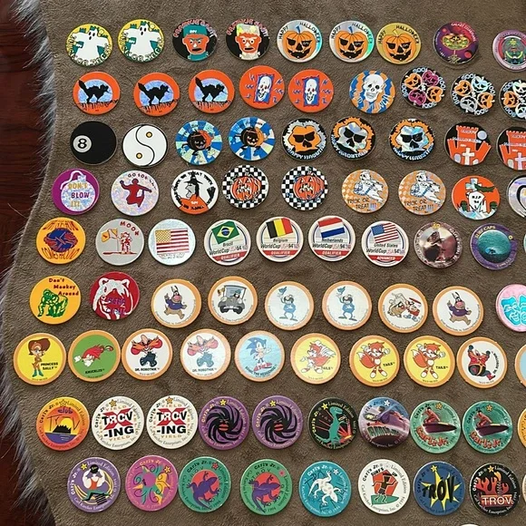 *Vintage* 90's Pogs and Slammers Bundle - Picture 3 of 10